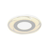 Sleek Led Ceiling Light With Acrylic Shade For Narrow Spaces