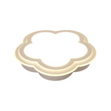 Modern Cloud Led Ceiling Light In White For Foyer