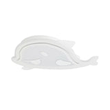 Naughty Dolphin Acrylic Led Flush Mount Light - Perfect For Girls Bedroom