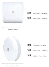 Motion Sensor Led Ceiling Light 30W 36W Pir Surface Mounted Lamp Indoor Lighting Home Kitchen