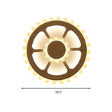 Modern White Led Flower Ceiling Light For Kids Bedroom