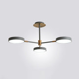 Contemporary Acrylic Drum Pendant Chandelier With Sputnik Design - Stylish Suspension Lighting
