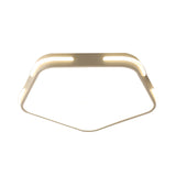 Simple Acrylic Pentagon Ceiling Light For Living Room Flush Mount