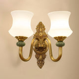 Tapered Green Glass Pendant Lamp: Minimalistic Chandelier Lighting For Living Room 2 /