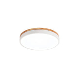 Macaron Loft Acrylic Ceiling Lamp: Candy-Colored Slim Circle Light For Child Bedroom