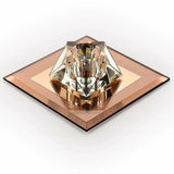 Crystal Gem Led Ceiling Light For Foyers And Hallways - Simple Stylish Flush Mount
