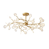 Simplistic Metal Swirling Chandelier Pendant Light With Led Ideal For Dining Room Decor