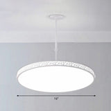 Modern Metallic Hollow-Carved Led Chandelier For Conference Room Lighting White / 16 Third Gear
