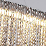 Modern Fringed Round Ceiling Pendant Light For Living Room