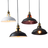 Rustic Pot-Lid Pendant Light With Venting Hole – Ideal For Bars