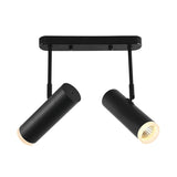 Modern Metal Spotlight Ceiling Light With Led For Living Room 2 / Black White
