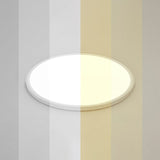 Led Ceiling Mount Fixture - Ultrathin & Simple Acrylic Flushmount Lighting In White / 39 Remote