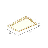 Contemporary Ultrathin Gold Flush Mount Led Ceiling Light For Bedroom / Remote Control Stepless