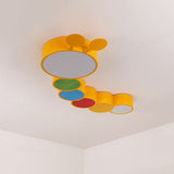 Yellow Metallic Cartoon Caterpillar Led Flush Mount Ceiling Light For Kindergarten
Or
Kindergarten