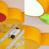 Yellow Metallic Cartoon Caterpillar Led Flush Mount Ceiling Light For Kindergarten
Or
Kindergarten