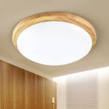 Japanese - Style Ceiling Mount Light With Domed Shade For Study Room - Acrylic Lamp In Warm/White