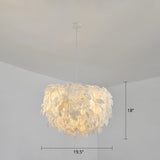 Sleek Nordic Fabric Pendant Light: White Domed Suspension For Living Room