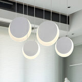 Anna - Moon Shaped Pendant Nordic Metal 3/4/5 Lights Cluster Light