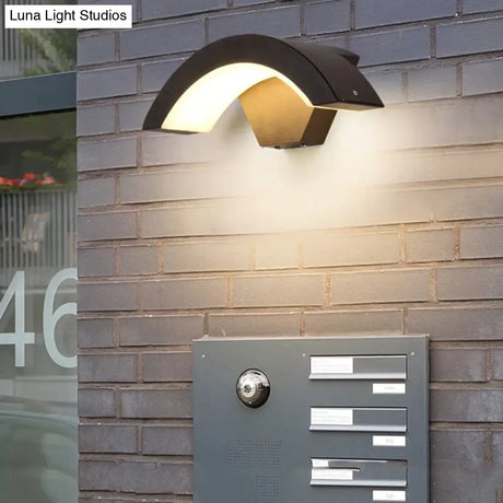 24W Led Outdoor Waterproof Walkway Front Door Garden Porch Wall Light Modern Indoor Corridor