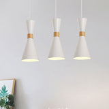 Nordic Metal Hourglass Mini Pendant Light - 1 Living Room & Hallway Hanging Lamp