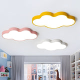 Minimalist Cloud-Shaped Led Ceiling Fixture - Acrylic Flush Mount Lamp