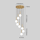Minimalist Globe Pendant Light - Modern Metal Hanging Lamp For Living Room