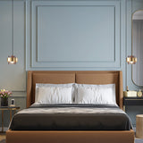 Modern Smoke Glass Pendant Lamp With Metal Ring - Sleek And Minimalist Design