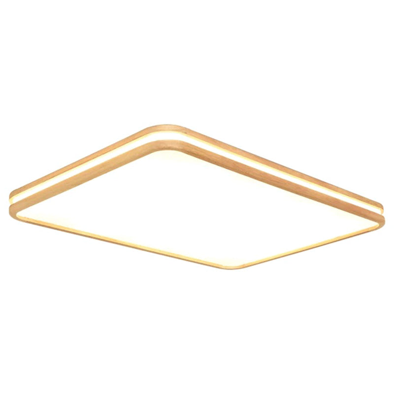 Ultra-Contemporary Integrated Led Semi Flush Ceiling Mount Chandelier For Bedroom
