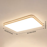 Ultra-Contemporary Integrated Led Semi Flush Ceiling Mount Chandelier For Bedroom