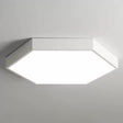 Minimalist Hexagon Flush Mount Ceiling Light Fixture With Acrylic Finish - 1 White / 16’