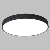 Macaron Acrylic Round Flushmount Ceiling Lights For Living Room Black / 12