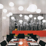 Minimalist White Glass Oval Pendant Lamp - 1 Head 9.5/18 Wide Ideal For Dining Room
