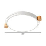 Minimalist Oval Led Ceiling Mount Light In 3 Colors Lengths - Perfect For Bedrooms!