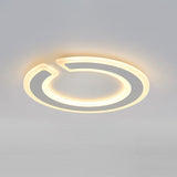 16.5/20.5 Dia Round Ceiling Lamp - Simple & Elegant Led Flushmount Lighting In Warm/White/Natural