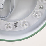 Minimalist Metal Drum Pendant Ceiling Light With 1 Hanging Lamp In Green - Ideal For Dining Room