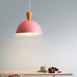 Modern White/Pink Metal Pendant Ceiling Light For Dining Rooms Pink