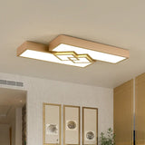 30’/39’ Modern Metallic Led Gold Flushmount Ceiling Light For Living Room / 30’