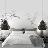 Stylish Metal Diamond Pendant Light In Black - Modern 1-Light Suspension Fixture