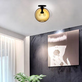 Modern 2-Head Flushmount Ceiling Lamp With Colorful Glass Shades - Global Mounted Light

Or

Global