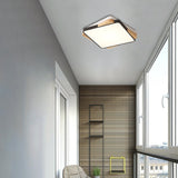 Contemporary Rectangular Acrylic Lighting Fixture - Flush Mount Ceiling Lights For Living Room