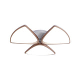 Modern Acrylic Bedroom Ceiling Light Fixture 3/4/5 Heads In White With 3 Color Options