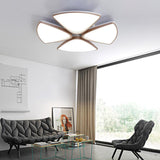 Modern Acrylic Bedroom Ceiling Light Fixture 3/4/5 Heads In White With 3 Color Options 4 /