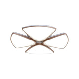 Modern Acrylic Bedroom Ceiling Light Fixture 3/4/5 Heads In White With 3 Color Options