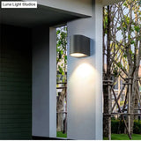 3W/6W Led Aluminum Wall Lamp Porch Light Sconce Square Outdoor Waterproof Garden Lights Modern Wall