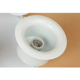 Contemporary Rotatable Ceiling Lamp In White For Boys Bedroom