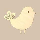 Kids Animal Wood Led Sconce Light - Eye-Caring Modern Wall For Bedroom Or Stairway / B
