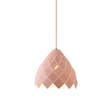 Nordic Metal Geometric Splicing Pendant Light - 1 Pink Yellow Green Hanging Fixture