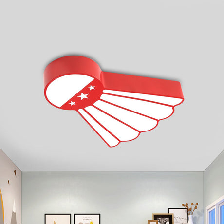 Kindergarten Ceiling Mounted Led Light For Kids Badminton Room (Blue/Green/Red)