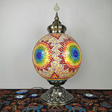 Vintage Art Glass Nightstand Light For Bedroom