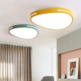 Teardrop Led Ceiling Light For Kindergarten And Bedroom - Nordic Style